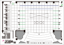 大ホール舞台平面図