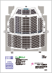 大ホール座席表（フロア統合）イメージ